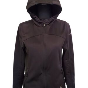 Women's Black Hooded Jacket